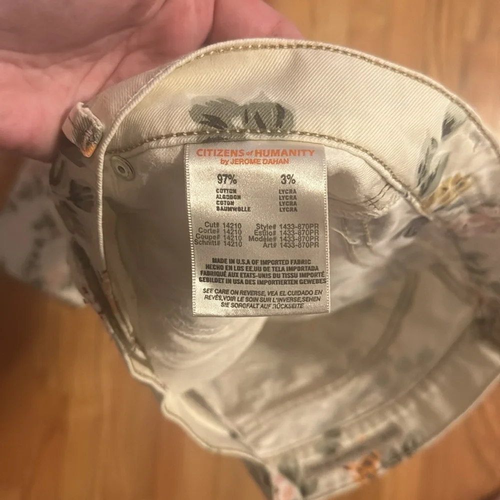 Citizens of Humanity Mandy High Waist Retro Slim Roll Up - Picture 8 of 8